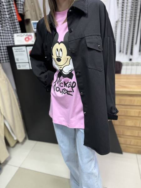 Рубашка джинсовая OVERSIZE