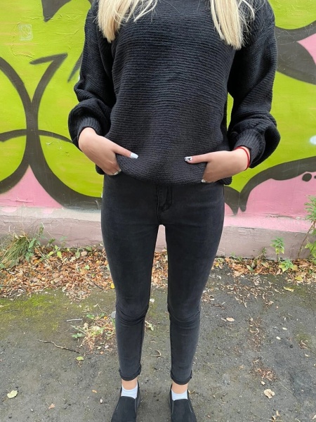 Джинсы Skini (серые)